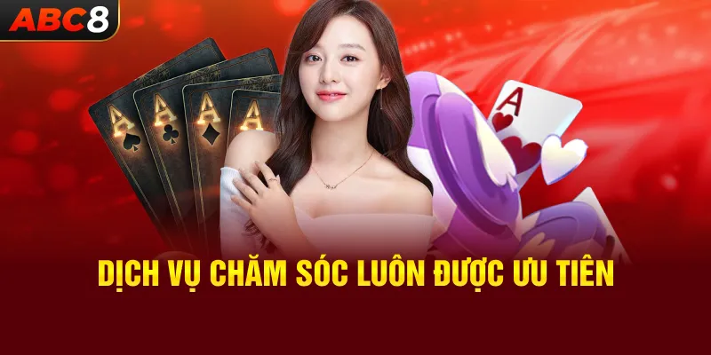 Dịch vụ chăm sóc luôn được ưu tiên