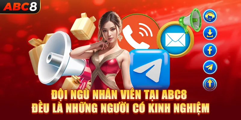 Đội ngũ nhân viên tại ABC8 đều là những người có kinh nghiệm